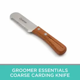 15552 GROOMER ESSENTIALS Coarse Carding Knife #2