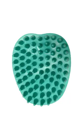 15578 GROOMER ESSENTIALS Rubber Curry Brush