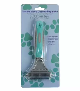 15580 GROOMER ESSENTIALS Double Deshedding Rake Blades #2