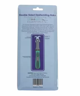15580 GROOMER ESSENTIALS Double Deshedding Rake Blades #3