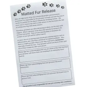 692764172361 GROOMERS MARGINS Matted Fur Release Dog Salons