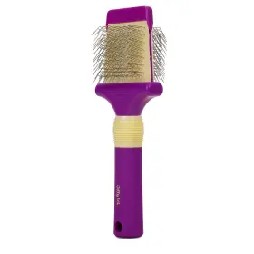 FAN50218-KW GROOMERSPRO Jelly Pet Double Slicker Brush Longer