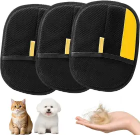 CZ048 GROTOLY Pet Hair Removal Glove Cats Dogs Electrostatic