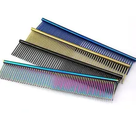 650766358016 GRTDRM Zocr Steel Pet Comb Dogs Cats #3