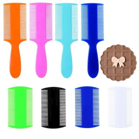 757541 GSBNJUY Dog Cat Combs Pack Double