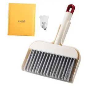 Gsplmm Gs-05058pl Mini Broom And Dustpan Set - Compact Cleaning Kit For Home Car Camping Pet