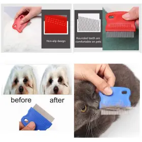 796862793357 HAMIYELL Cat Combs Dogs Tear Stain Remover #3
