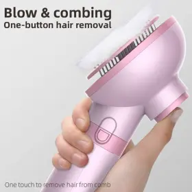 782917341055 HANMEI Dog Hair Dryer Pet Slicker Brush #3