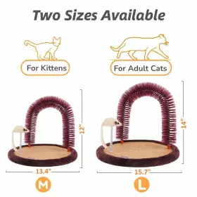 765456073380 HAPPI N PETS Cat Groomer Massager Brush #2