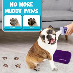 197644408719 HAPPY PAWS Silicone Pet Paw Washing Cup Cats #3