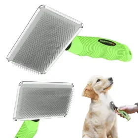 820103778794 HAPPYDOGZ Slicker Dog Brush Shedding Hair Cat