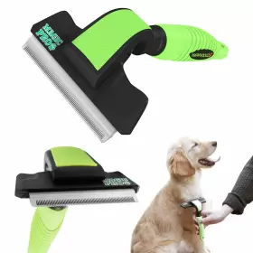 820103778831 HAPPYDOGZ Anshar Dog Brush Shedding Deshedding