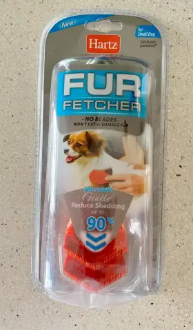 032700127930 HARTZ Fur Fetcher Dog Blades Reduce Shedding Up