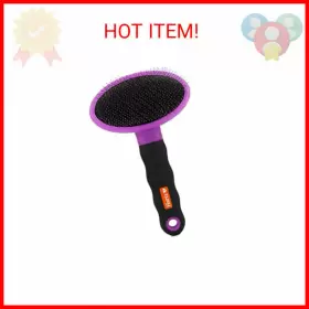 032700837990-2A HARTZ Groomers Deshedding Slicker Dog Brush