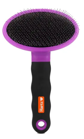 3270083799 HARTZ Groomers Deshedding Slicker Dog Brush Violet