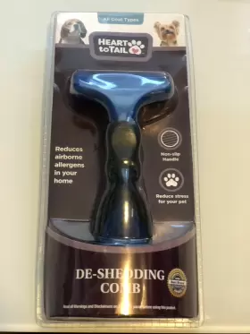 700579 HEART TO TAIL Shedding Deshedding Tool Comb Coat