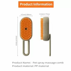 794414291450 HERFST Steamy Cat Brush Pro Dog Steam Hair #3