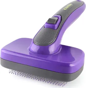 313095425475 HERTZKO Cleaning Slicker Brush Dog Cat Shedding