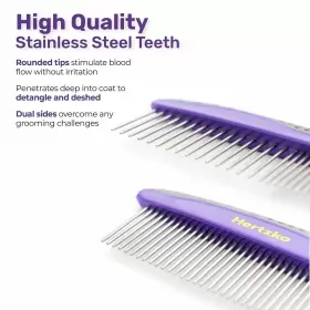 722589553981 HERTZKO Pet Comb Areas Remove #3