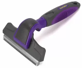 722589554131 HERTZKO Dog Brush Pet Deshedding Tool Gently