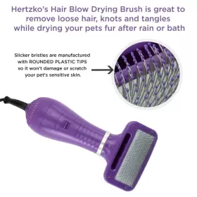 810783030084 HERTZKO Pet Hair Brush Dryer Dogs Slicker Cats #2