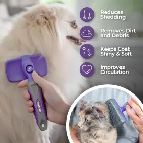 810783030251 HERTZKO Brush Dog Shedding Cat Clean #3