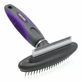 881314705672 HERTZKO Dog Cat Fur Comb Deshedding Tool Brush