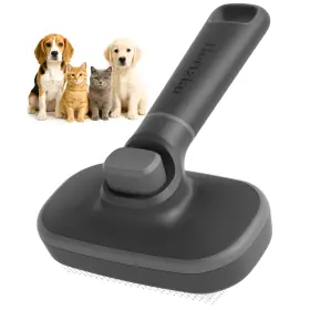 B1858 HERTZKO Cleaning Slicker Brush Cats Dogs Tool Shedding