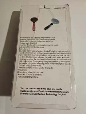 613460041836 HESIRY Pet Brush Shedding Removes Loose Gently #3
