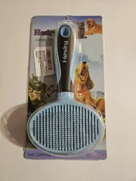 613460041836 HESIRY Pet Brush Shedding Removes Loose Gently