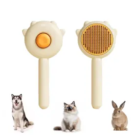 782003717764 HETECH Pet Hair Brush Release Cleaning Cat Comb