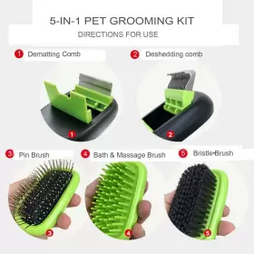 764560733029 HI SUYI Pet Dog Brush Cat Set Dematt Kit #3