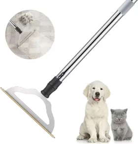 HS-L008 HOLD STAR Handle Carpet Rake Pet Hair Remover