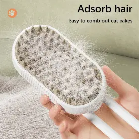 Kitchen WATER Steam Brush Shedding Dog Steamy Pet Cats #3