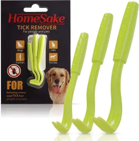 445021659647 HOMESAKE Tick Remover Tool Dogs Cats Humans Pain