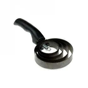 26125-BL HORZE Reversible Steel Curry Comb Shedding Brush