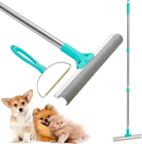 W9-USRK-4HVU HOSDFOIER Carpet Rake Pet Hair Removal Handle