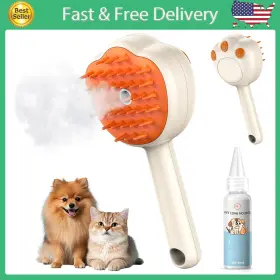 726084957053 HOTOO Cepillo Vapor Para Gatos Perros Spray