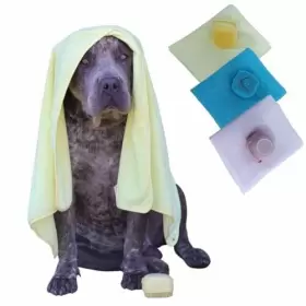 B0CHYRB6K2 HUAIAN GOODLIFE TEXTILE CO Dog Bathing Set Shampoo