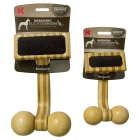 50007 HUGS PET PRODUCTS Massaging Slicker Brush