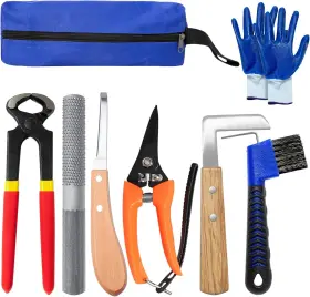 FTK01 HUIMPET Farrier Tool Hoof Trimmers Nippers Rasp Knife