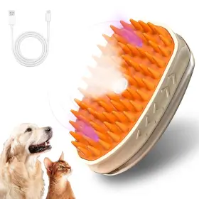 755132386347 HX HECLX Cat Steam Brush Shedding Steamy Pet