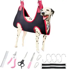 711181462876 HYCXNLFD Pet Hammock Dog Cat Set Nail Clippers