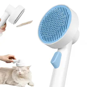 705353240874 HYPERPETY Cleaning Slicker Cat Brushes Shedding