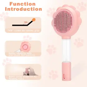 248737998625 IBUSY Cute Cat Brushes Shedding Water Spray Pet #2