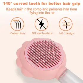 248737998625 IBUSY Cute Cat Brushes Shedding Water Spray Pet #3