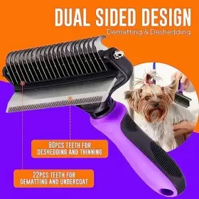 20TOY-2IN1DOGSHEDDING IDEATOY Dog Shedding Tool Deshedding #2