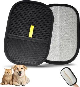 LY8899 INABULETWO Pet Hair Removal Gloves Brush Cat Dog