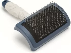 6376402 INTERPET LTD Dog Puppy Curved Head Slicker Brush Tool