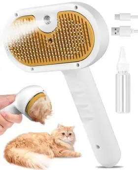 606239119966 INTIGUAR Cat Steam Brush Shedding Lovers Women